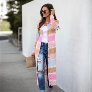 Vici Collection Rocky Road Pocketed Button Duster